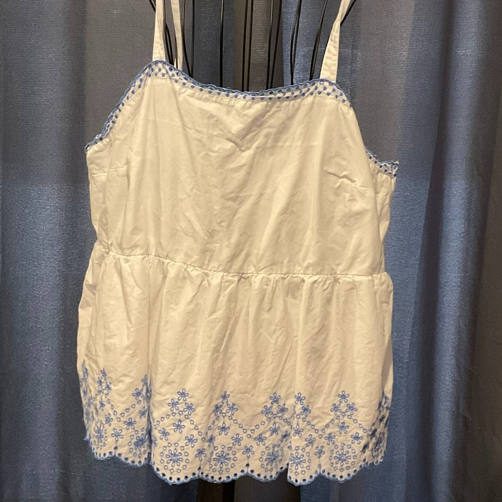 Lane Bryant Peplum Tank Top